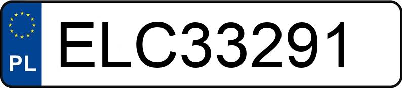 Numer rejestracyjny ELC 33291 posiada MAZDA 3 - 1.6 CD MR`03 E3 Top - ELC33291