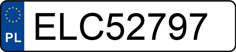 Numer rejestracyjny ELC 52797 posiada AUDI A4 - ELC52797 Numer rejestracyjny ELC 52797 posiada AUDI A4 - ELC52797