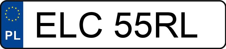 Numer rejestracyjny ELC 55RL posiada SKODA OCTAVIA - ELC55RL