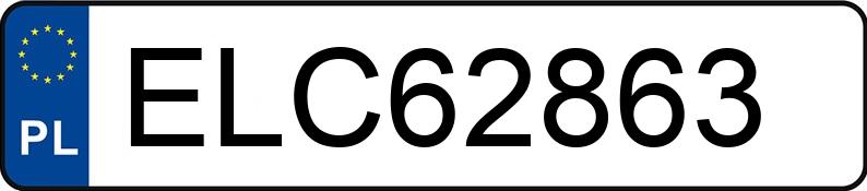 Numer rejestracyjny ELC 62863 posiada SEAT LEON - ELC62863