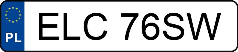Numer rejestracyjny ELC 76SW posiada HONDA Civic 1.7 CTDi MR`01 E3 LS - ELC76SW