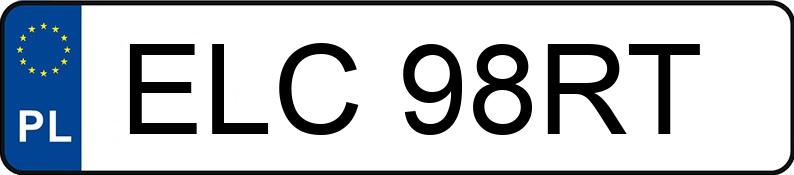 El número de registro ELC 98RT tiene DAEWOO Tico 0.8 Kat. 800NEW SX-DLX - ELC98RT El número de registro ELC 98RT tiene DAEWOO Tico 0.8 Kat. 800NEW SX-DLX - ELC98RT