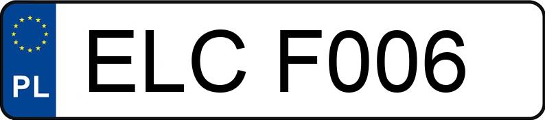 Numer rejestracyjny ELC F006 posiada AUTOSAN S.A. H9.35 12.5t 35 - ELCF006