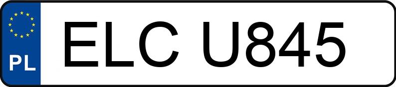 Numer rejestracyjny ELC U845 posiada FIAT Cinquecento 0.7 Kat. Young - ELCU845 Numer rejestracyjny ELC U845 posiada FIAT Cinquecento 0.7 Kat. Young - ELCU845