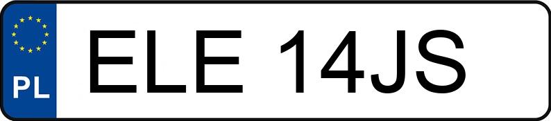 Numer rejestracyjny ELE 14JS posiada MERCEDES-BENZ 970.27 - ELE14JS Numer rejestracyjny ELE 14JS posiada MERCEDES-BENZ 970.27 - ELE14JS