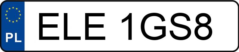 Numer rejestracyjny ELE 1GS8 posiada KIA Sportage 2.0 MR`05 E4 Tour 4WD - ELE1GS8