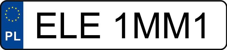 Numer rejestracyjny ELE 1MM1 posiada OPEL Movano 2.3 CDTI MR`20 E6d 3.3t L1H1 - ELE1MM1