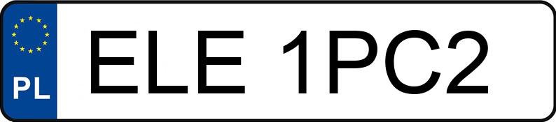 Numer rejestracyjny ELE 1PC2 posiada SEAT Leon 2.0 TDI-CR MR`13 E5 5F FR S&S - ELE1PC2