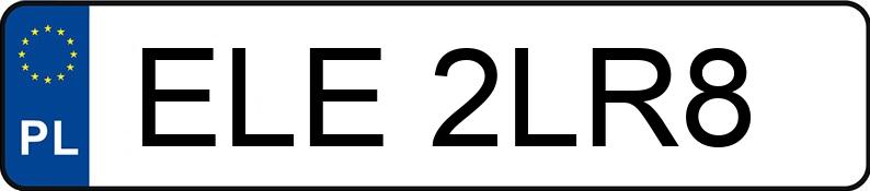 Numer rejestracyjny ELE 2LR8 posiada VOLVO S80 2.4 D MR`07 E4 Summum - ELE2LR8