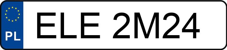Numer rejestracyjny ELE 2M24 posiada VOLKSWAGEN Golf V 1.6 MR`03 E4 Comfortline - ELE2M24