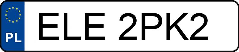 Numer rejestracyjny ELE 2PK2 posiada VOLKSWAGEN Crafter 35 TDI-CR MR`17 E6 3.5t Crafter 35 TDI-CR MR`17 E6 3.5t - ELE2PK2