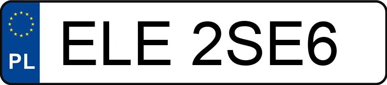 Реєстраційний номер ELE 2SE6 має MERCEDES-BENZ CLK 220 CDI MR`02 E4 209 Elegance - ELE2SE6