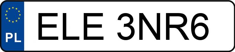 Numer rejestracyjny ELE 3NR6 posiada AUDI A4 LIMOUSINE - ELE3NR6