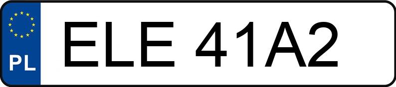 Numer rejestracyjny ELE 41A2 posiada BMW 530 D - ELE41A2 Numer rejestracyjny ELE 41A2 posiada BMW 530 D - ELE41A2