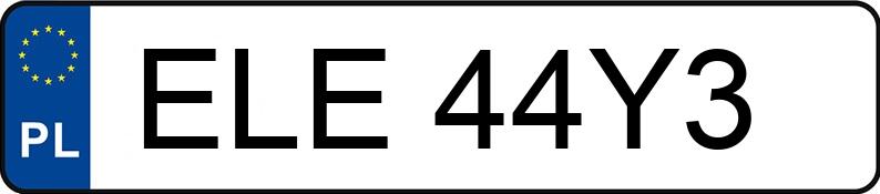 Numer rejestracyjny ELE 44Y3 posiada ROMET MOTORS OGAR 202 FI OGAR 202 FI - ELE44Y3