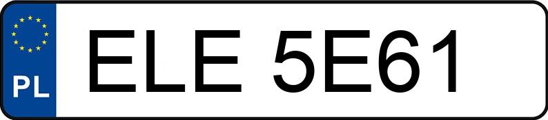 Numer rejestracyjny ELE 5E61 posiada VOLKSWAGEN LT 35 2.5TDI - ELE5E61 Numer rejestracyjny ELE 5E61 posiada VOLKSWAGEN LT 35 2.5TDI - ELE5E61