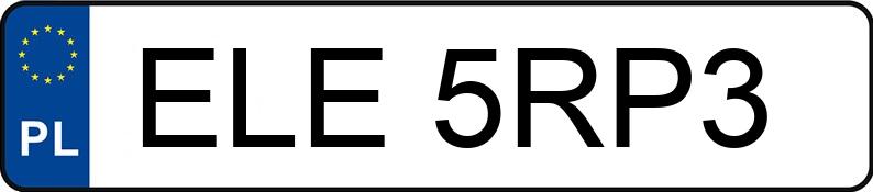 Numer rejestracyjny ELE 5RP3 posiada PEUGEOT 3008 1.5 HDI MR`17 E6 Crossway 130 S&S - ELE5RP3