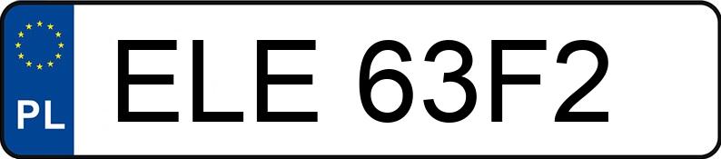 Numer rejestracyjny ELE 63F2 posiada OPEL MOVANO - ELE63F2