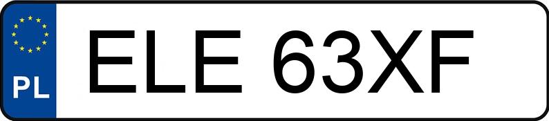 Numer rejestracyjny ELE 63XF posiada AUDI A4 - ELE63XF Numer rejestracyjny ELE 63XF posiada AUDI A4 - ELE63XF