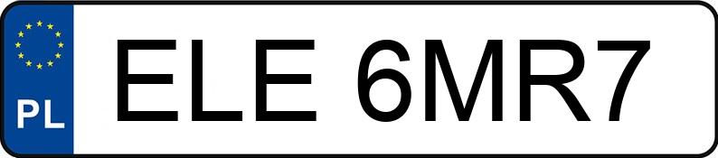 Numer rejestracyjny ELE 6MR7 posiada HYUNDAI KONA - ELE6MR7 Numer rejestracyjny ELE 6MR7 posiada HYUNDAI KONA - ELE6MR7
