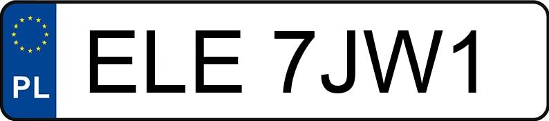 Numer rejestracyjny ELE 7JW1 posiada MASSEY FERGUSON MF 4708M C2A - ELE7JW1