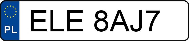 Numer rejestracyjny ELE 8AJ7 posiada RENAULT Master dCi MR`07 E4 3.5t L3H1 SL Pack Clim - ELE8AJ7 Numer rejestracyjny ELE 8AJ7 posiada RENAULT Master dCi MR`07 E4 3.5t L3H1 SL Pack Clim - ELE8AJ7