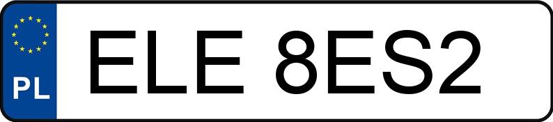 Numer rejestracyjny ELE 8ES2 posiada RENAULT MEGANE - ELE8ES2 Numer rejestracyjny ELE 8ES2 posiada RENAULT MEGANE - ELE8ES2