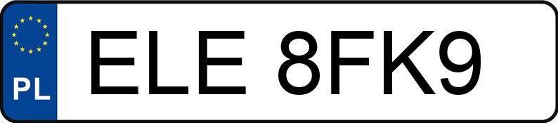 Numer rejestracyjny ELE 8FK9 posiada SKODA Karoq TSI MR`22 E6 Sportline ACT - ELE8FK9 Numer rejestracyjny ELE 8FK9 posiada SKODA Karoq TSI MR`22 E6 Sportline ACT - ELE8FK9