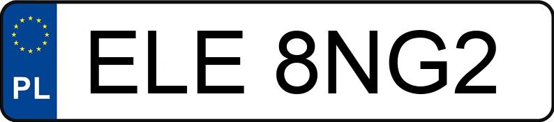 Numer rejestracyjny ELE 8NG2 posiada FORD EDGE - ELE8NG2
