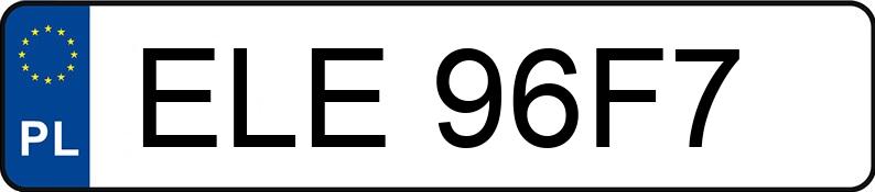 Numer rejestracyjny ELE96F7 posiada BMW Seria 3 320 Diesel Kat. MR`01 E3 E46