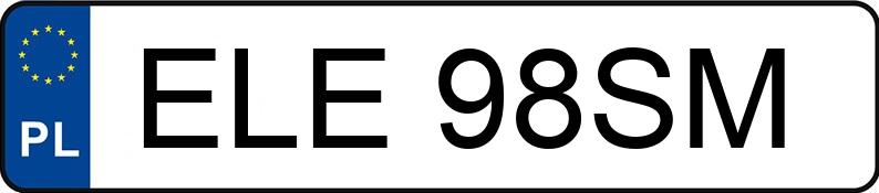 Numer rejestracyjny ELE 98SM posiada JOHN DEERE 6030 11.0t 6430 Premium - ELE98SM