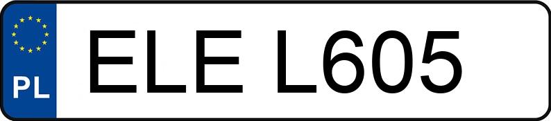 Numer rejestracyjny ELE L605 posiada OPEL ASTRA - ELEL605