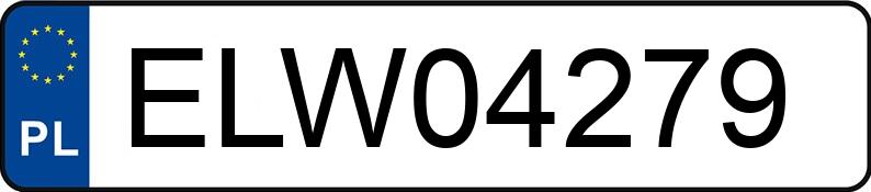 Numer rejestracyjny ELW 04279 posiada TOYOTA AYGO - ELW04279