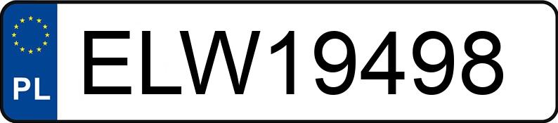 Numer rejestracyjny ELW 19498 posiada VOLKSWAGEN GOLF PLUS - ELW19498 Numer rejestracyjny ELW 19498 posiada VOLKSWAGEN GOLF PLUS - ELW19498