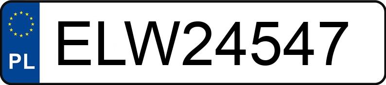 Numer rejestracyjny ELW 24547 posiada CADILLAC ATS - ELW24547 Numer rejestracyjny ELW 24547 posiada CADILLAC ATS - ELW24547