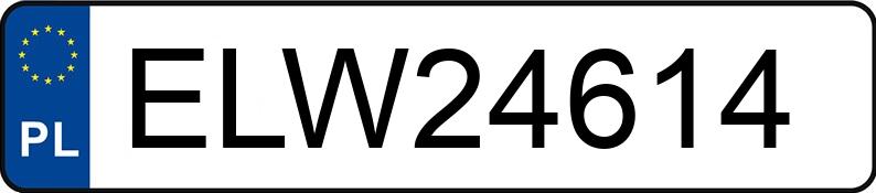 Numer rejestracyjny ELW 24614 posiada MERCEDES-BENZ C 200 d MR`21 E6 206 C 200 d MR`21 E6 206 - ELW24614