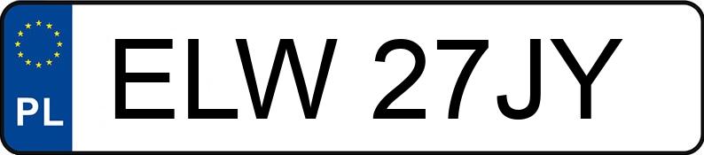 Numer rejestracyjny ELW 27JY posiada BMW 318i Kat. E36 318i Kat. E36 - ELW27JY