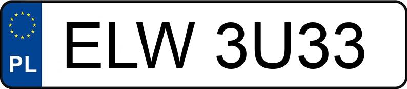 Numer rejestracyjny ELW 3U33 posiada BMW 525 Touring Diesel DPF MR`07 E4 E61 X - ELW3U33 Numer rejestracyjny ELW 3U33 posiada BMW 525 Touring Diesel DPF MR`07 E4 E61 X - ELW3U33