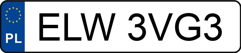 Numer rejestracyjny ELW 3VG3 posiada MITSUBISHI PAJERO - ELW3VG3 Numer rejestracyjny ELW 3VG3 posiada MITSUBISHI PAJERO - ELW3VG3