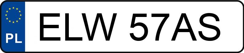 Numer rejestracyjny ELW 57AS posiada JELCZ 422 16.0t 422 D - ELW57AS