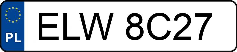 Numer rejestracyjny ELW 8C27 posiada CITROEN C1 1.0I - ELW8C27 Numer rejestracyjny ELW 8C27 posiada CITROEN C1 1.0I - ELW8C27