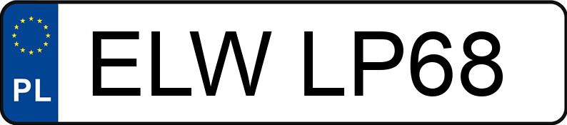 Numer rejestracyjny ELW LP68 posiada PEUGEOT 307 - ELWLP68