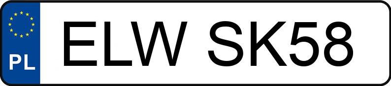 Numer rejestracyjny ELW SK58 posiada MERCEDES-BENZ A 140 Kat. MR`97 168 Avantgarde - ELWSK58