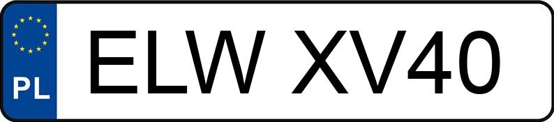 Numer rejestracyjny ELW XV40 posiada BMW X4 XDRIVE20D - ELWXV40 Numer rejestracyjny ELW XV40 posiada BMW X4 XDRIVE20D - ELWXV40