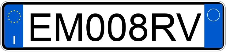 Numer rejestracyjny EM008RV posiada VOLKSWAGEN Golf 6a serie Numer rejestracyjny EM008RV posiada VOLKSWAGEN Golf 6a serie