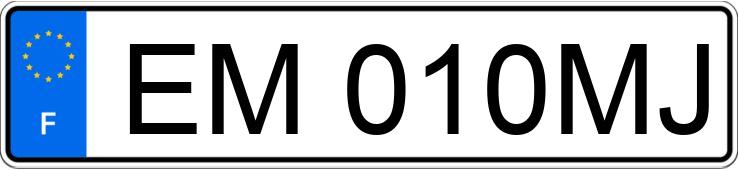 Numer rejestracyjny EM010MJ posiada PEUGEOT BOXER*