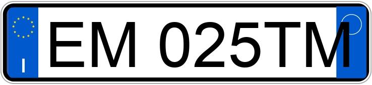 Numer rejestracyjny EM025TM posiada DAIHATSU Charade Numer rejestracyjny EM025TM posiada DAIHATSU Charade