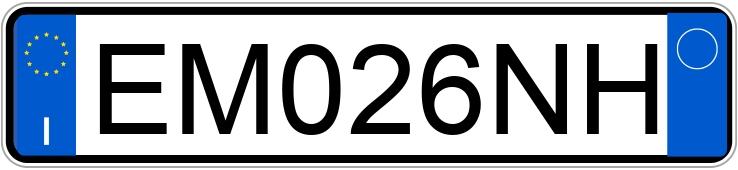 Numer rejestracyjny EM026NH posiada AUDI Q3