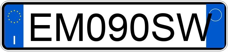 Numer rejestracyjny EM090SW posiada SEAT Ibiza 4a serie Numer rejestracyjny EM090SW posiada SEAT Ibiza 4a serie