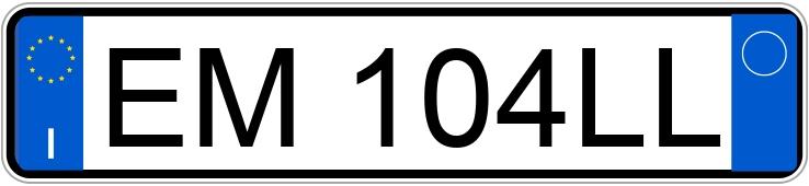 Numer rejestracyjny EM104LL posiada Ford Kuga